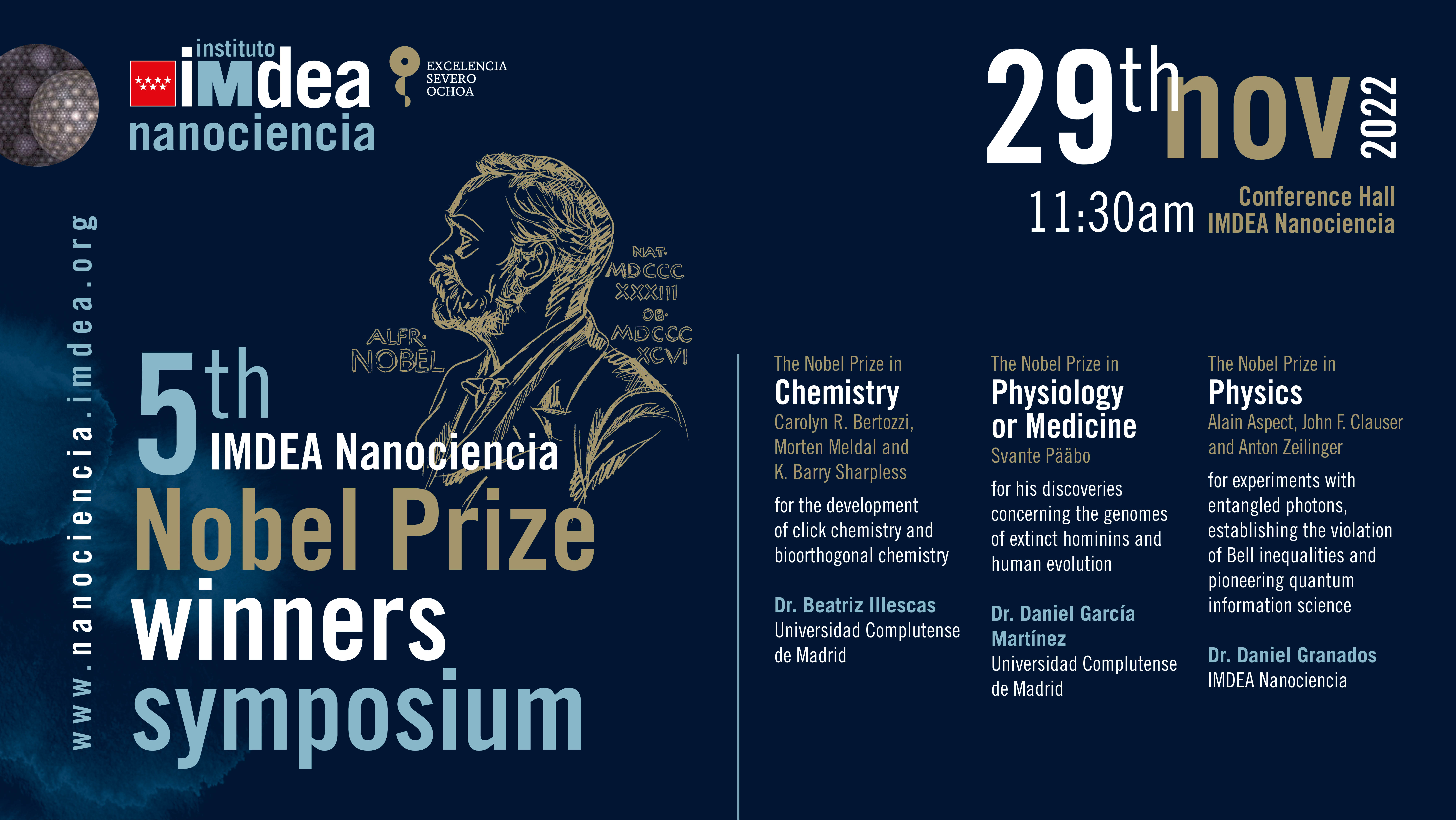 pantallazo 1958x1102 5th Nobel Prize Winners Symposium IMDEA nanociencia 2
