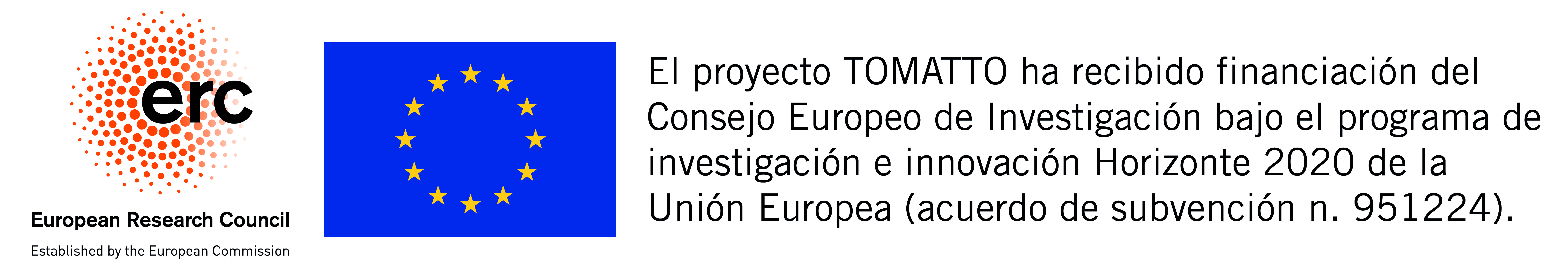 ERC EU acknowledgement TOMATTO es