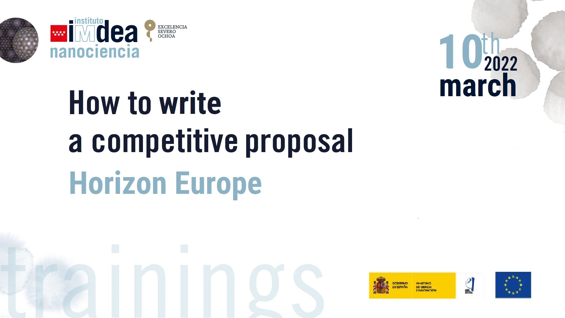 How to write a competitive proposal for Horizon Europe