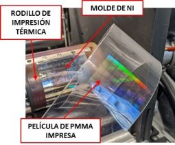 Figura 3. Módulo de nanoimpresión térmica (R2R T-NIL)