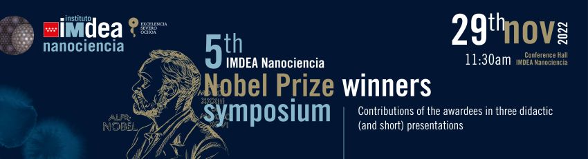 Banner 2260x616 5th Nobel Prize Winners Symposium IMDEA Nanociencia